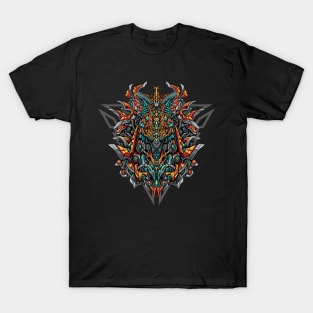 great anubis mecha illustration T-Shirt